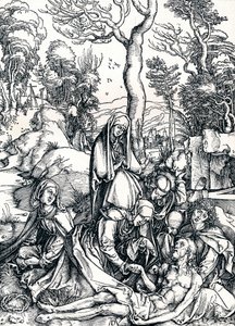 Klagesangen for Kristus, 1498 1906 af Albrecht Dürer