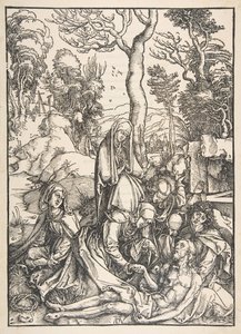 Klagesangen, fra Den store lidenskab.n.d. af Albrecht Dürer