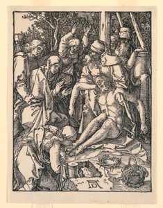 The Lamentation, fra The Little Passion Series af Albrecht Dürer