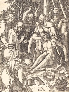 Klagesangen, sandsynligvis ca. 15091510. af Albrecht Dürer