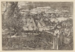 Landskabet med kanonen af Albrecht Dürer