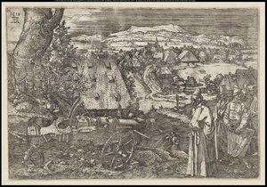 Landskabet med kanonen, 1518 af Albrecht Dürer