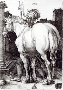 Den store hest, 1509 af Albrecht Dürer