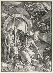 Den store lidenskab: Kristus falder ned i limbo af Albrecht Dürer