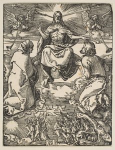 Den sidste dom, fra Den lille lidenskab, ca. 1510. af Albrecht Dürer