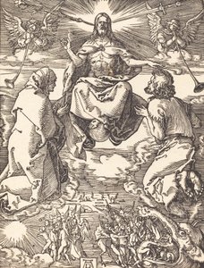 Den sidste dom, sandsynligvis ca. 15091510. af Albrecht Dürer