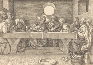 Den sidste nadver, 1523. af Albrecht Dürer