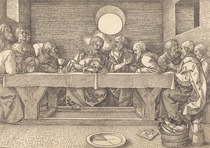 Den sidste nadver, 1523. af Albrecht Dürer
