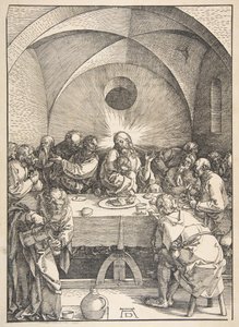 Den sidste nadver, fra "Den store passion" af Albrecht Dürer