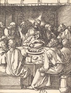 Den sidste nadver, sandsynligvis ca. 15091510. af Albrecht Dürer