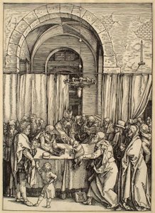 Jomfru Marias liv: Joachims offer afvist af Albrecht Dürer