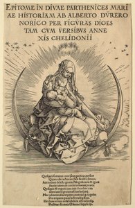 Jomfru Marias liv: Madonnaen på måneseglet af Albrecht Dürer