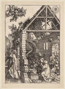 Jomfru Marias liv: Jesu fødsel af Albrecht Dürer