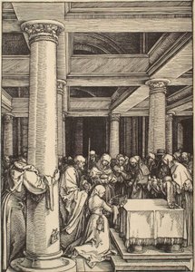 Jomfru Marias liv: Fremstillingen i templet af Albrecht Dürer