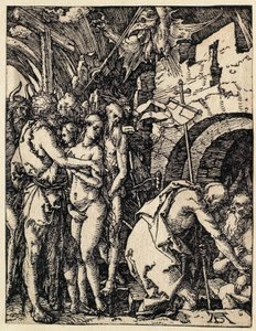 Den lille passionshistorie: Kristus i limbo af Albrecht Dürer