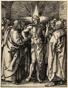 Den Lille Passion: Den tvivlende Thomas af Albrecht Dürer