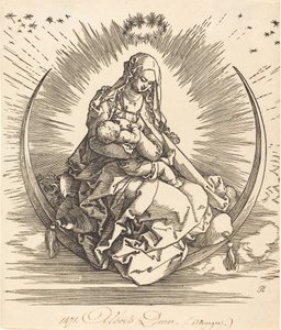 Madonnaen på Halvmånen, 15101511. af Albrecht Dürer