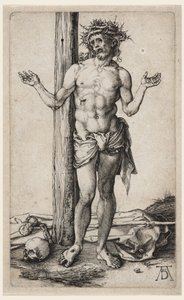 Sorgernes mand (med hænderne i vejret) af Albrecht Dürer