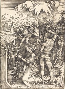 Sankt Katarinas martyrium af Albrecht Dürer