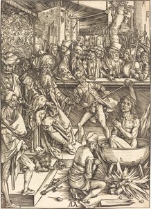 Sankt Johannes Martyrium af Albrecht Dürer