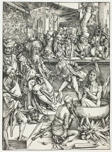 The Martyrium of Saint John, fra The Apocalypse af Albrecht Dürer