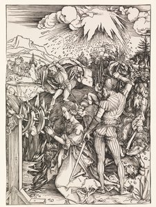 Den hellige Katarinas martyrium af Albrecht Dürer