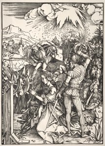 Den hellige Katarinas martyrium af Albrecht Dürer