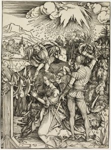 Den hellige Katarinas martyrium af Albrecht Dürer