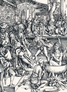 The Martyrium of St John, 1498 1906 af Albrecht Dürer