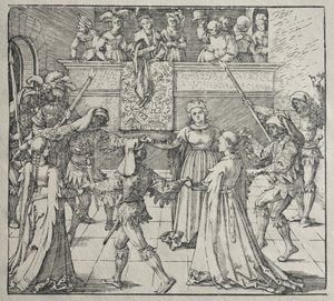 Maskeraden af Albrecht Dürer