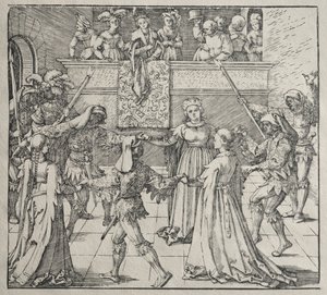 Maskeraden. af Albrecht Dürer