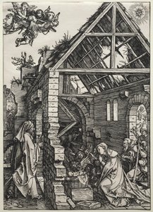 Fødselen, ca. 1502-1503. af Albrecht Dürer