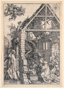The Nativity, fra serien Life of the Virgin af Albrecht Dürer