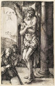 Passionen: Smertens mand ved søjlen af Albrecht Dürer