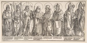 Østrigs skytshelgen, 1515-17. af Albrecht Dürer