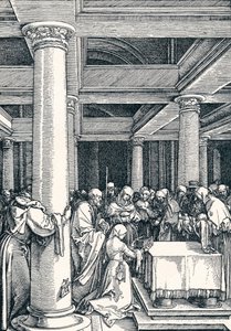 Præsentationen af Kristus i templet, 1506 1906 af Albrecht Dürer