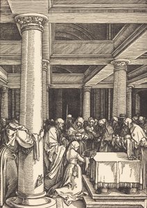 Præsentationen af Kristus i templet, ca. 15041505. af Albrecht Dürer