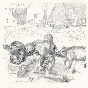 Den fortabte søn, c1497, 1906 af Albrecht Dürer