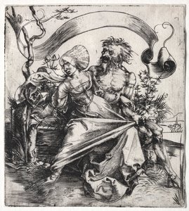 The Ravisher, ca. 1495. af Albrecht Dürer