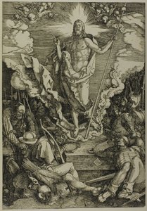 Opstandelsen, fra Den store lidenskab af Albrecht Dürer