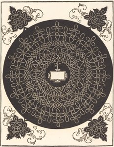 Den anden knude (med en aflang tablet) af Albrecht Dürer
