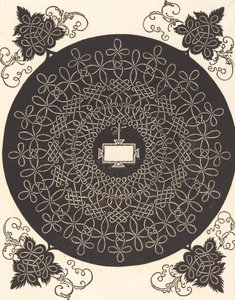 Den anden knude med en aflang tablet, sandsynligvis 15061507. af Albrecht Dürer