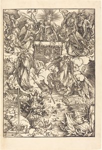 De syv engle med trompeterne af Albrecht Dürer