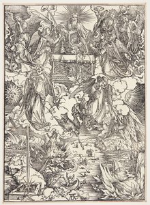 De syv trompeter af Albrecht Dürer