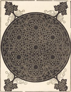 Den sjette knude, der kombinerer syv små systemer af knob med sorte centre, sandsynligvis 15061507. af Albrecht Dürer