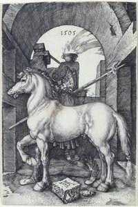 Den lille hest, 1505 af Albrecht Dürer