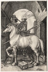 Den lille hest, 1505. af Albrecht Dürer