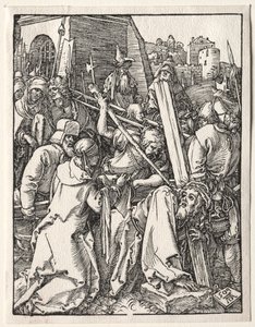Den lille lidenskab: Kristus der bærer korset af Albrecht Dürer