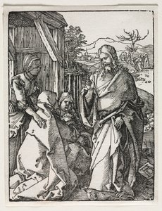 Den lille lidenskab: Kristus tager afsked med jomfruen af Albrecht Dürer