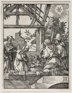 Den Lille Passion: Fødselen af Albrecht Dürer
